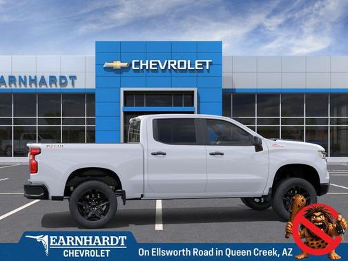 Summit White 2026 Chevrolet Silverado 1500 LT Trail Boss