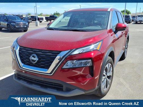 Scarlet Ember Tintcoat 2022 Nissan Rogue SV