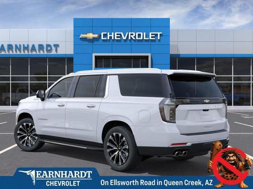 Polar White Tricoat 2026 Chevrolet Suburban High Country, 4WD