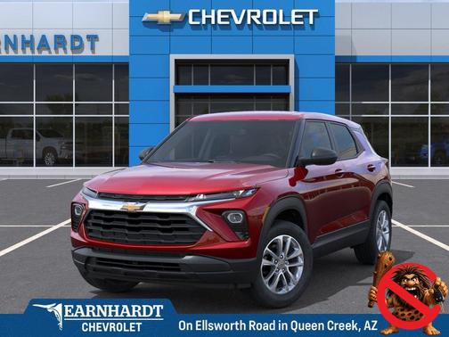 Apex Red 2026 Chevrolet Trailblazer LS