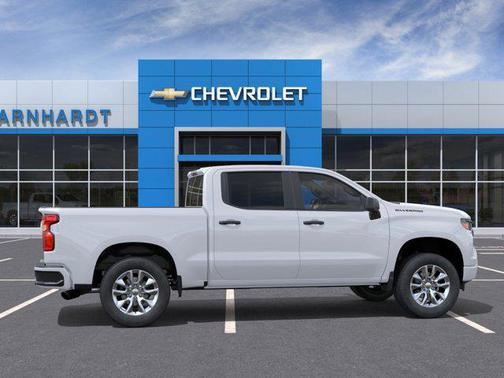 Summit White 2026 Chevrolet Silverado 1500 Custom