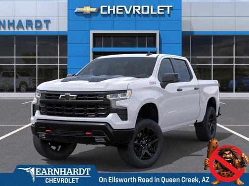 Summit White 2026 Chevrolet Silverado 1500 LT Trail Boss