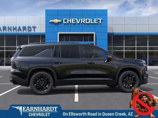 Mosaic Black Metallic 2026 Chevrolet Traverse LT