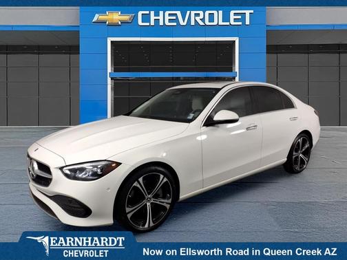 White 2024 Mercedes-Benz C-Class C 300