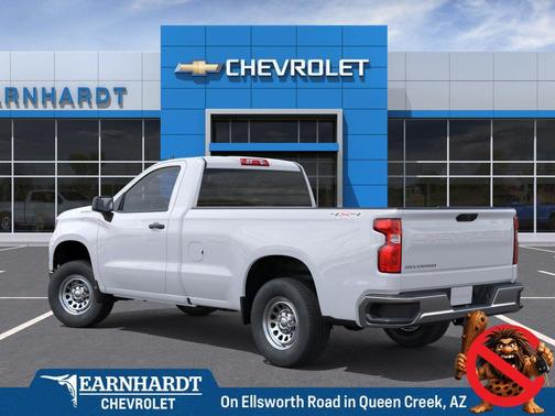 Summit White 2026 Chevrolet Silverado 1500 WT