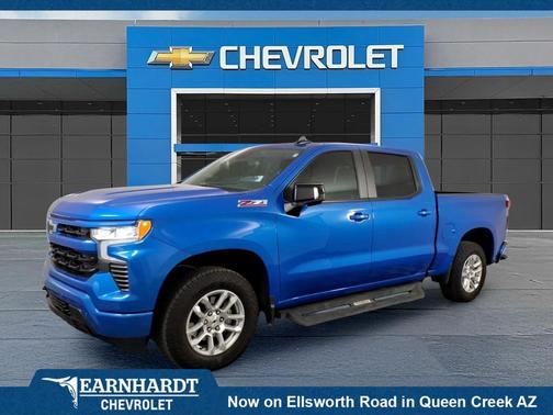 Riptide Blue Metallic 2025 Chevrolet Silverado 1500 RST