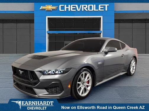 Carbonized Gray Metallic 2025 Ford Mustang GT Premium