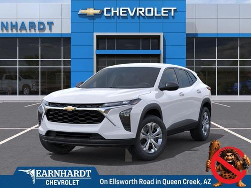 Summit White 2026 Chevrolet Trax LS
