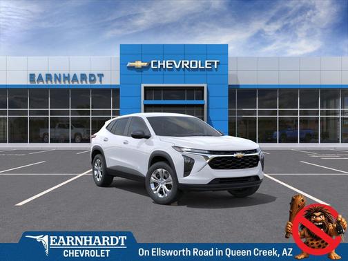 Summit White 2026 Chevrolet Trax LS