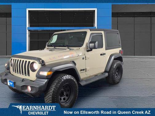 Limited Edition Gobi Clearcoat 2022 Jeep Wrangler Sport S