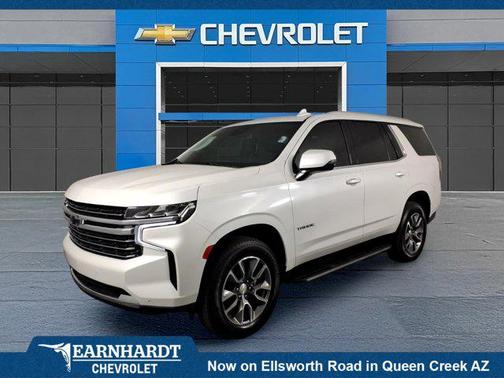 Iridescent Pearl Tricoat 2023 Chevrolet Tahoe LT