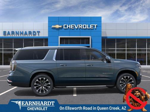 Lakeshore Blue Metallic 2026 Chevrolet Suburban High Country, 4WD