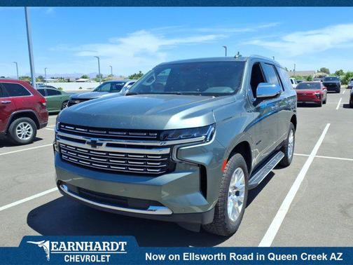Silver Sage Metallic 2023 Chevrolet Tahoe Premier