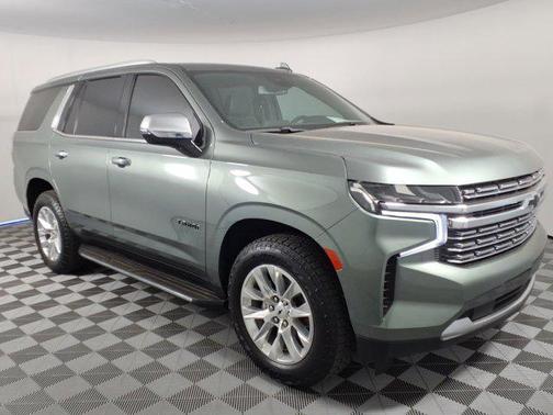 Silver Sage Metallic 2023 Chevrolet Tahoe Premier