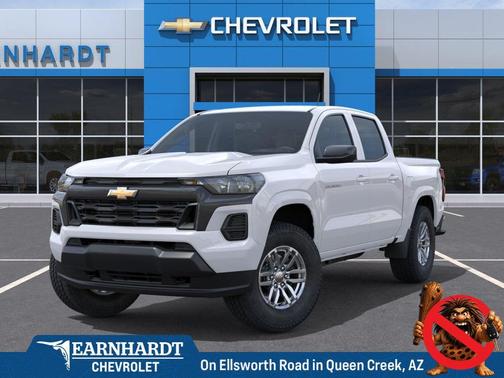 Summit White 2026 Chevrolet Colorado LT