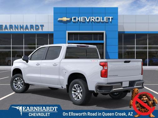 Summit White 2026 Chevrolet Silverado 1500 LT