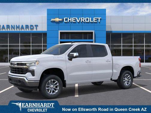 Summit White 2026 Chevrolet Silverado 1500 LT