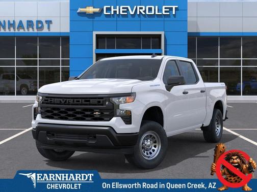 Summit White 2026 Chevrolet Silverado 1500 WT