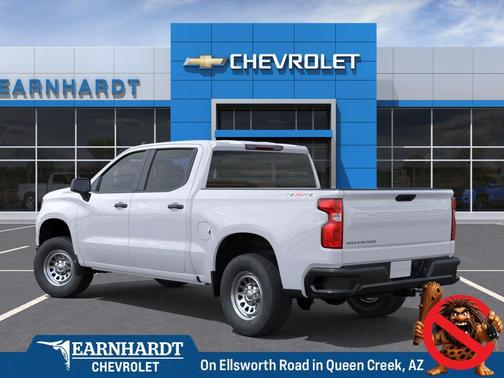Summit White 2026 Chevrolet Silverado 1500 WT