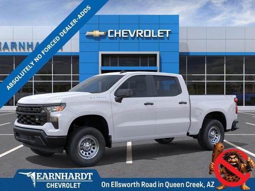 Summit White 2026 Chevrolet Silverado 1500 WT