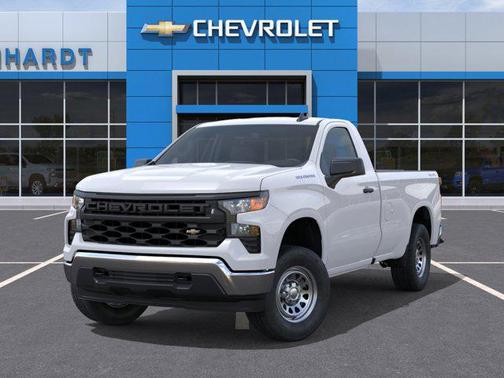 Summit White 2026 Chevrolet Silverado 1500 WT