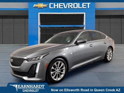 Satin Steel Metallic 2020 Cadillac CT5 Premium Luxury RWD