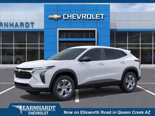 Summit White 2026 Chevrolet Trax LS