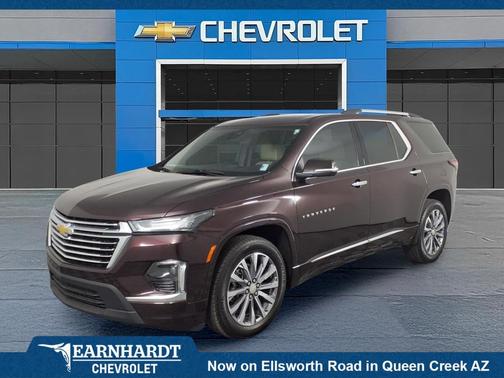 Black Cherry Metallic 2023 Chevrolet Traverse Premier
