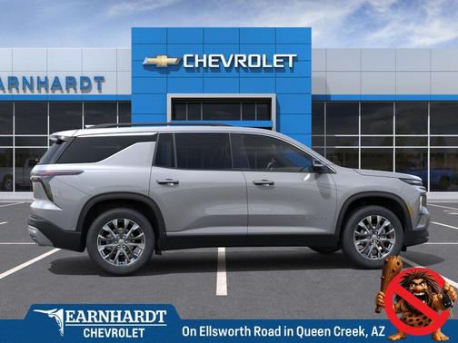 Sterling Gray Metallic 2026 Chevrolet Traverse LT