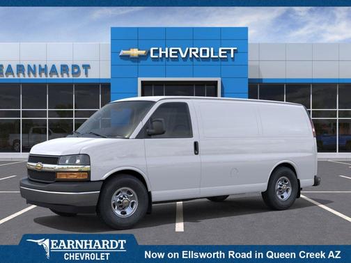 Summit White 2026 Chevrolet Express 2500 LT
