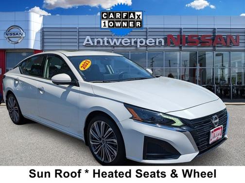 White 2023 Nissan Altima 2.5 SL
