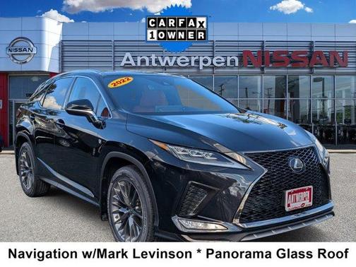 2022 Lexus RX 350 F SPORT Handling