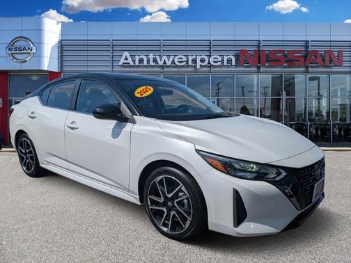 White 2025 Nissan Sentra SR