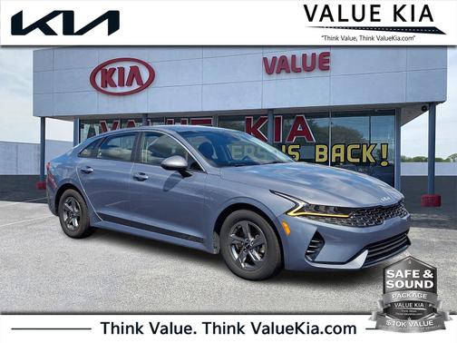 Silver 2022 Kia K5 LXS