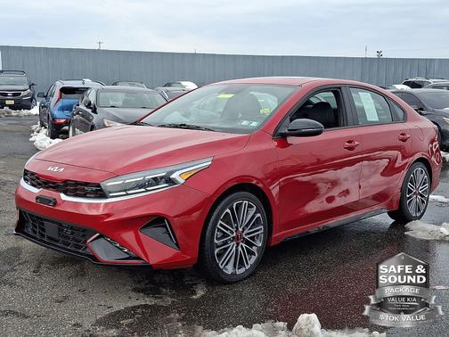 Currant Red 2023 Kia Forte GT GT2 Package