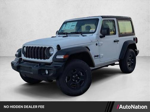 Bright White Clear-Coat Exterior Paint 2026 Jeep Wrangler Sport