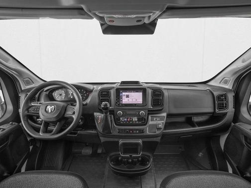 Bright White Clear-Coat Exterior Paint 2026 RAM ProMaster 2500 Tradesman