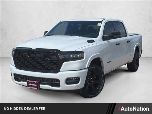 Bright White Clear-Coat Exterior Paint 2026 RAM 1500 Lone Star