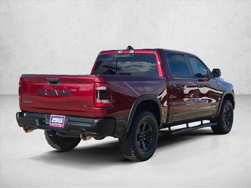 Delmonico Red Pearlcoat 2023 RAM 1500 Rebel