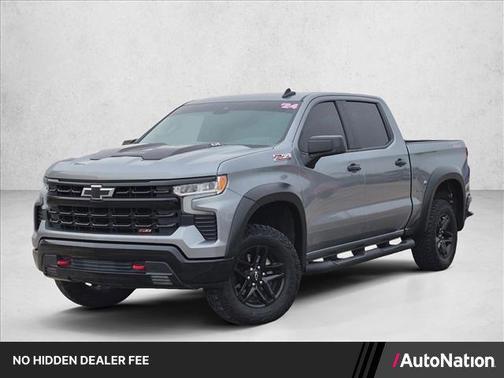 Sterling Gray Metallic 2024 Chevrolet Silverado 1500 LT Trail Boss