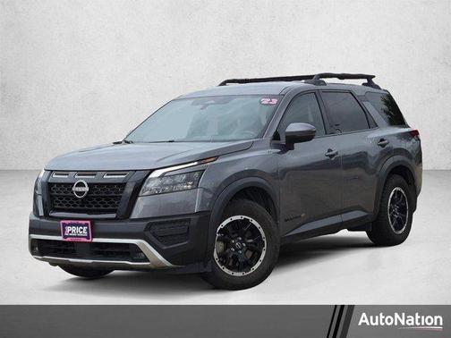 Gun Metallic 2023 Nissan Pathfinder Rock Creek 4WD