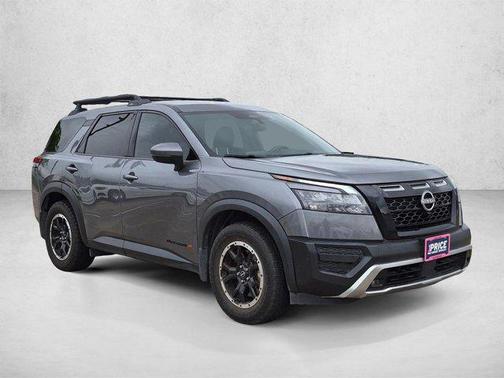 Gun Metallic 2023 Nissan Pathfinder Rock Creek 4WD