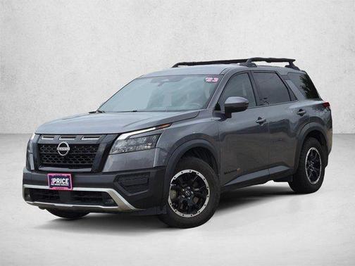 Gun Metallic 2023 Nissan Pathfinder Rock Creek 4WD