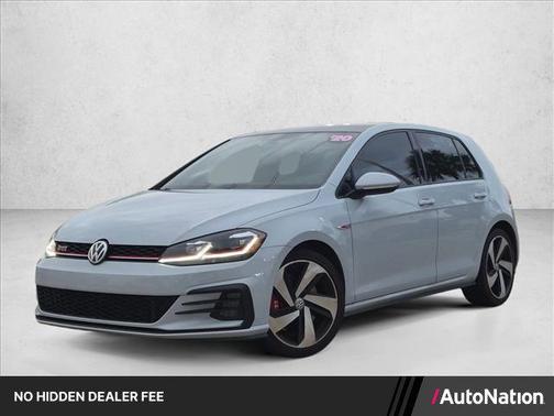 Gray 2020 Volkswagen Golf GTI 2.0T SE DSG