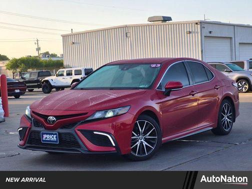 Supersonic Red 2023 Toyota Camry SE
