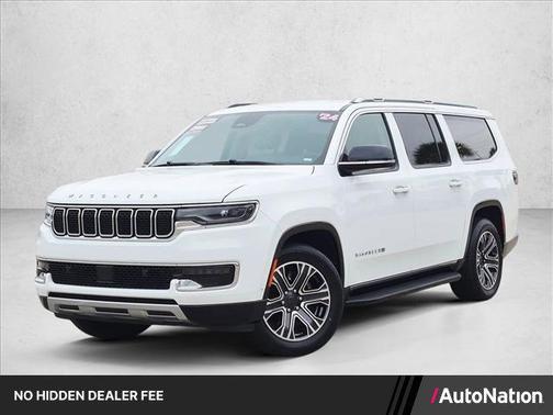 Bright White Clearcoat 2024 Jeep Wagoneer L Series II 4x2