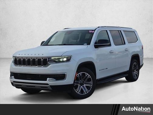 Bright White Clearcoat 2024 Jeep Wagoneer L Series II 4x2
