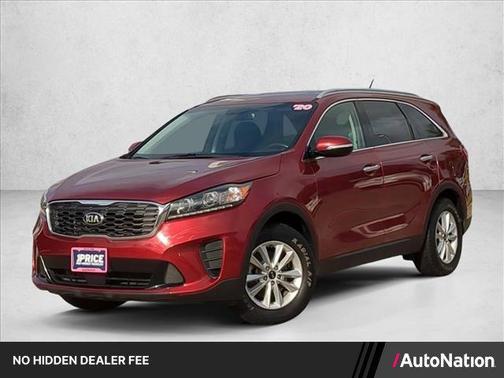 Passion Red 2020 Kia Sorento LX