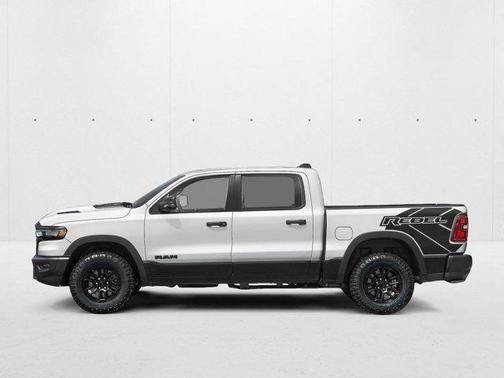 Bright White Clear-Coat Exterior Paint 2026 RAM 1500 Rebel