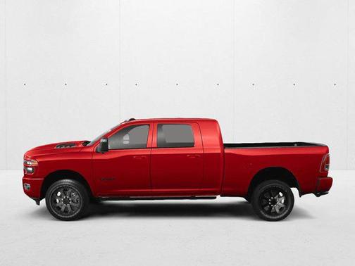 Flame Red Clear-Coat Exterior Paint 2026 RAM 3500 Laramie Mega Cab 4x4 6'4' Box